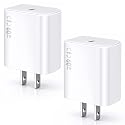 [Apple MFi Certified]Apple iPhone 17e 16 15 Charger Block,2Pack 40-60W USB C Charging Plug Power Adapter USB C Block Quick Charging for iPhone 17