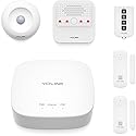 YoLink Home Security Starter Kit - Wireless Smart DIY Burglar Alarm, Intrusion Detection, LoRa, Motion, Door Sensors, Siren & Hub