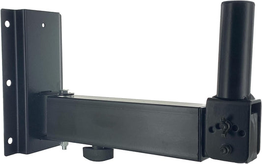 VOYZ Wall Mount Speaker Stand, 90-30 Tilt Adjustable, Solid Steel Construction, Supports 80 lbs