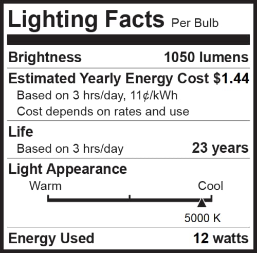 Bioluz LED 4 Pack PAR38 LED Light Bulb 90 CRI 12W = 100-120 Watt Replacement, Daylight 5000K, Dimmable Light Bulbs Flood Lights Outdoor/Indoor UL