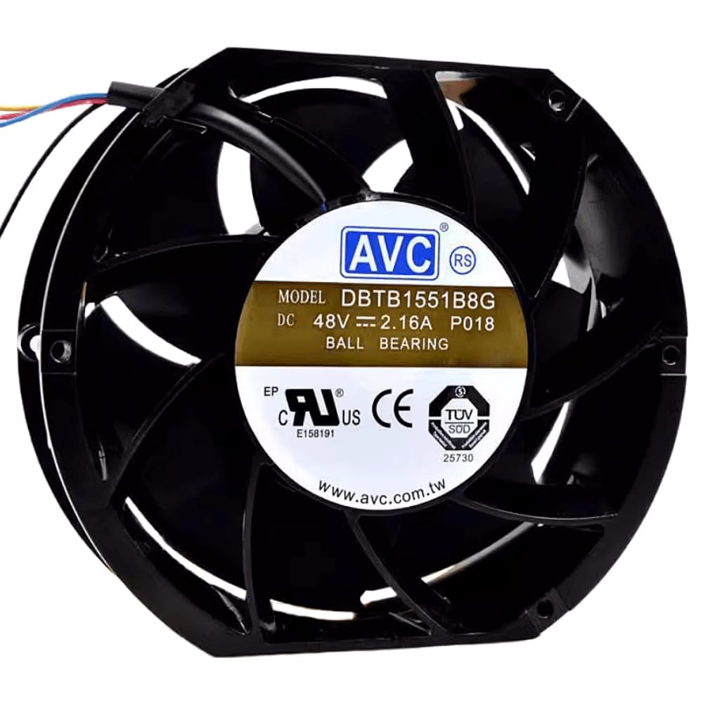 for DBTB1551B8G 48V 2.16A 17251 17CM 4-Wire Cooling Fan