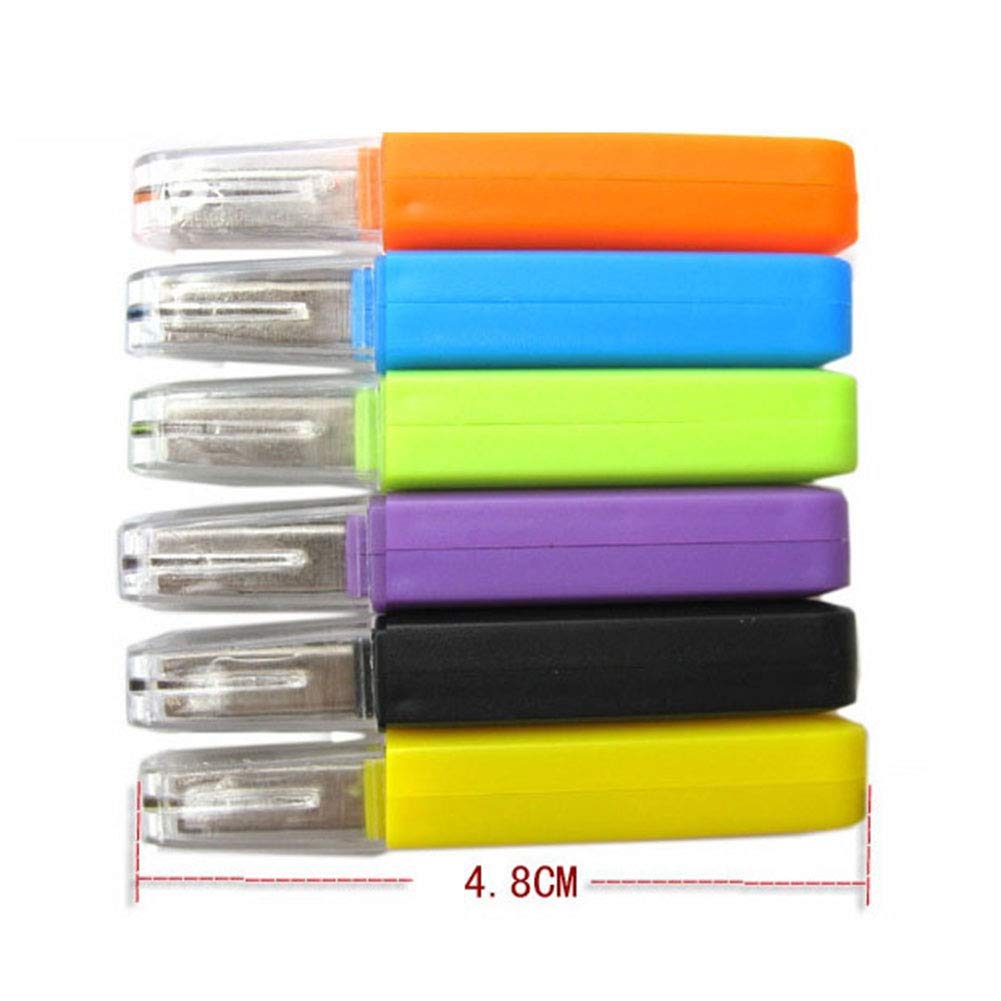 VizGiz 6 Pack Micro SD Card Reader SDXC TF USB 2.0 T-Flash MicroSD TransFlash Memory Card Reader Adapter Writer Mini Ice Cool for Android Phone Camera