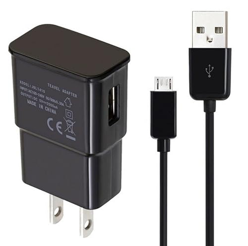 NTQinParts Home Wall AC Power Charger + USB Data Charging Cable for HP Prime Graphing Calculator