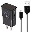 NTQinParts Home Wall AC Power Charger + USB Data Charging Cable for HP Prime Graphing Calculator