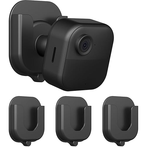 3PACK Adhesive Wall Mount Bracket for Blink Outdoor 4th Gen & 3rd Gen, Blink Indoor/Blink Mini/Mini 2 Camera, No Tools Need No Drill