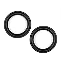 Fielect 4.5inch/115mm Speaker Rubber Edge Surround Rings Replacement Part for Speaker Repair or DIY 2pcs