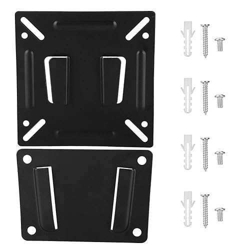 ASHATA TV Monitor Wall Mount RV TV Wall Bracket, Wall Mount Suitable for 14 32 TVs, Super Load Bearing, Low Slim Design, TV Wall Mount for,