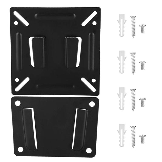 ASHATA TV Monitor Wall Mount RV TV Wall Bracket, Wall Mount Suitable for 14 32 TVs, Super Load Bearing, Low Slim Design, TV Wall Mount for,