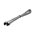 Darkside 30cm (12") SATA 3.0 180° to 180° Data Cable with Latch - Titanium Gray 7P (DS-0823)