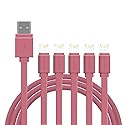 Gigastone ?5-Pack? Charging Cable for Apple Lightning Devices, 3ft Fast Charge 12W, Compatible with iPhone, iPad, Charging only, Data Sync not…