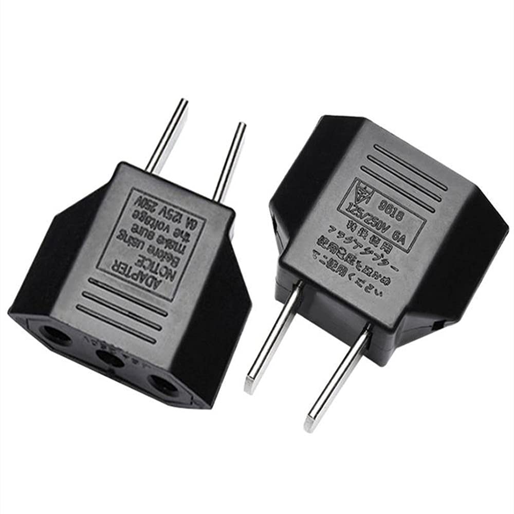 10 Pack of ALINNA EU Europe to US USA America Travel Plug Adapter AC Outlet Power Converter