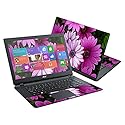 MightySkins Skin Compatible with Acer Aspire E15 ES1-511 15.6" Cover wrap Sticker Skins Purple Flowers