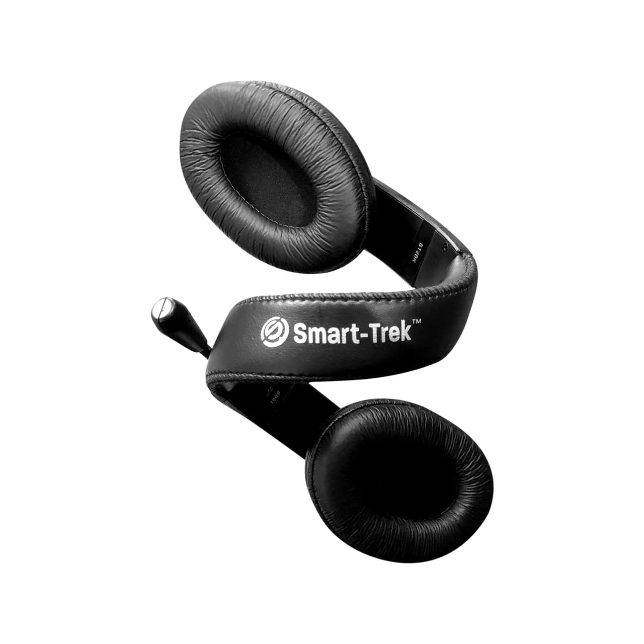 HamiltonBuhl Smart‑Trek Deluxe Over‑Ear Stereo Headsets 50‑Pack, Noise‑Canceling Mic, In‑Line Volume Control, 3.5mm Plug, Leatherette Cushions…