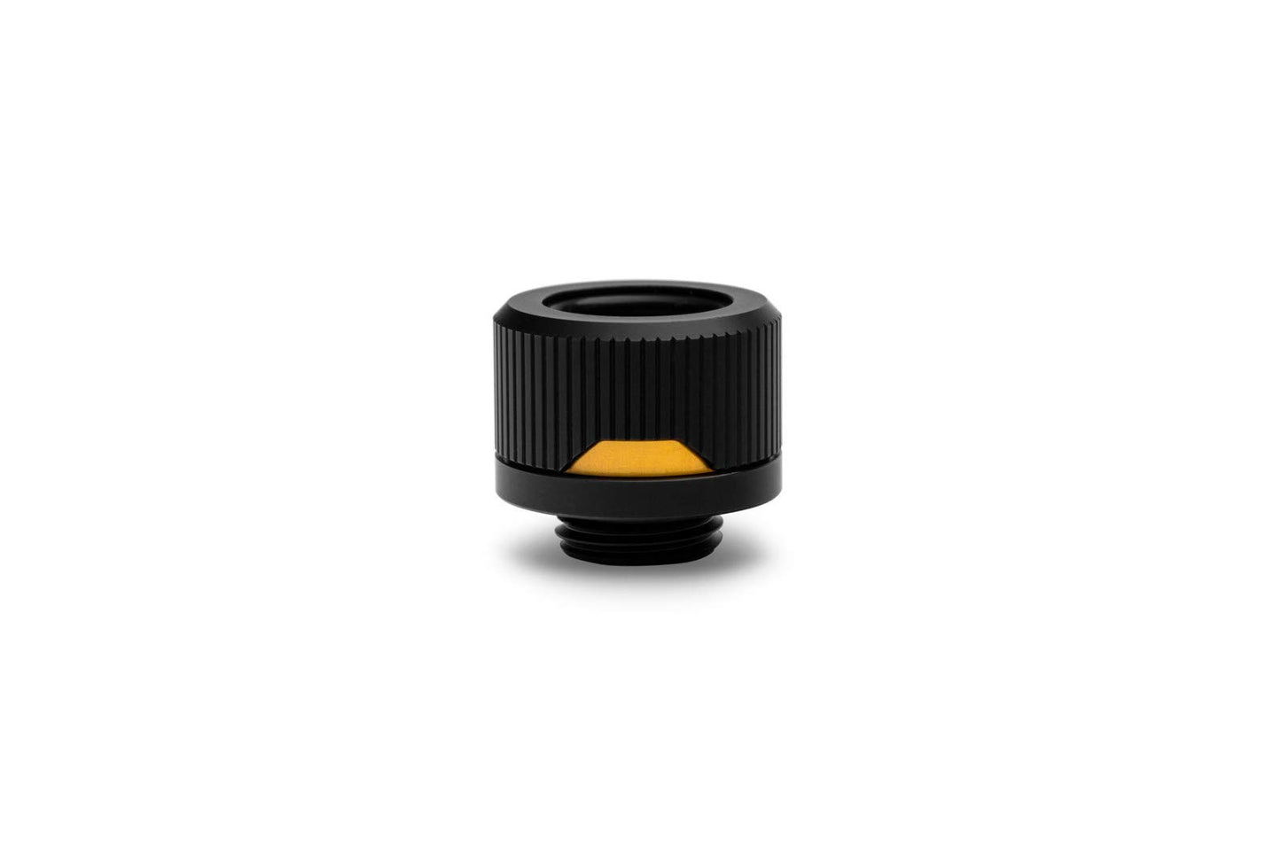 EKWB EK-Quantum Torque HDC-14 Compression Fitting for EKWB Rigid Tubing, 14mm OD, Black, 4-Pack
