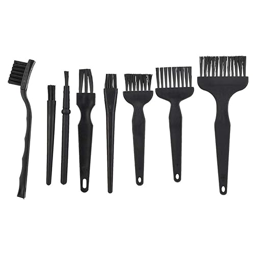 ASHATA 8 Pcs Antistatic Cleaning Brush Antistatic Brush Duster Brush Base Plate Maintenance Brushes for Phone PC Camera Keyboards Shavers, etc