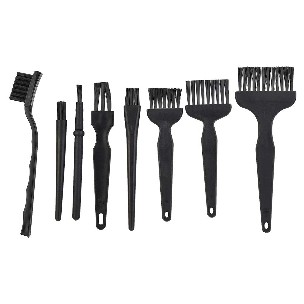 ASHATA 8 Pcs Antistatic Cleaning Brush Antistatic Brush Duster Brush Base Plate Maintenance Brushes for Phone PC Camera Keyboards Shavers, etc