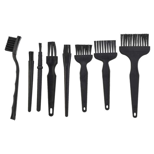 ASHATA 8 Pcs Antistatic Cleaning Brush Antistatic Brush Duster Brush Base Plate Maintenance Brushes for Phone PC Camera Keyboards Shavers, etc