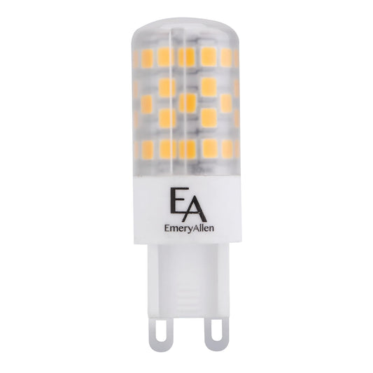 EmeryAllen G9 LED Bulb 4.5W (55W Eq), 3000K, Dimmable, 120V
