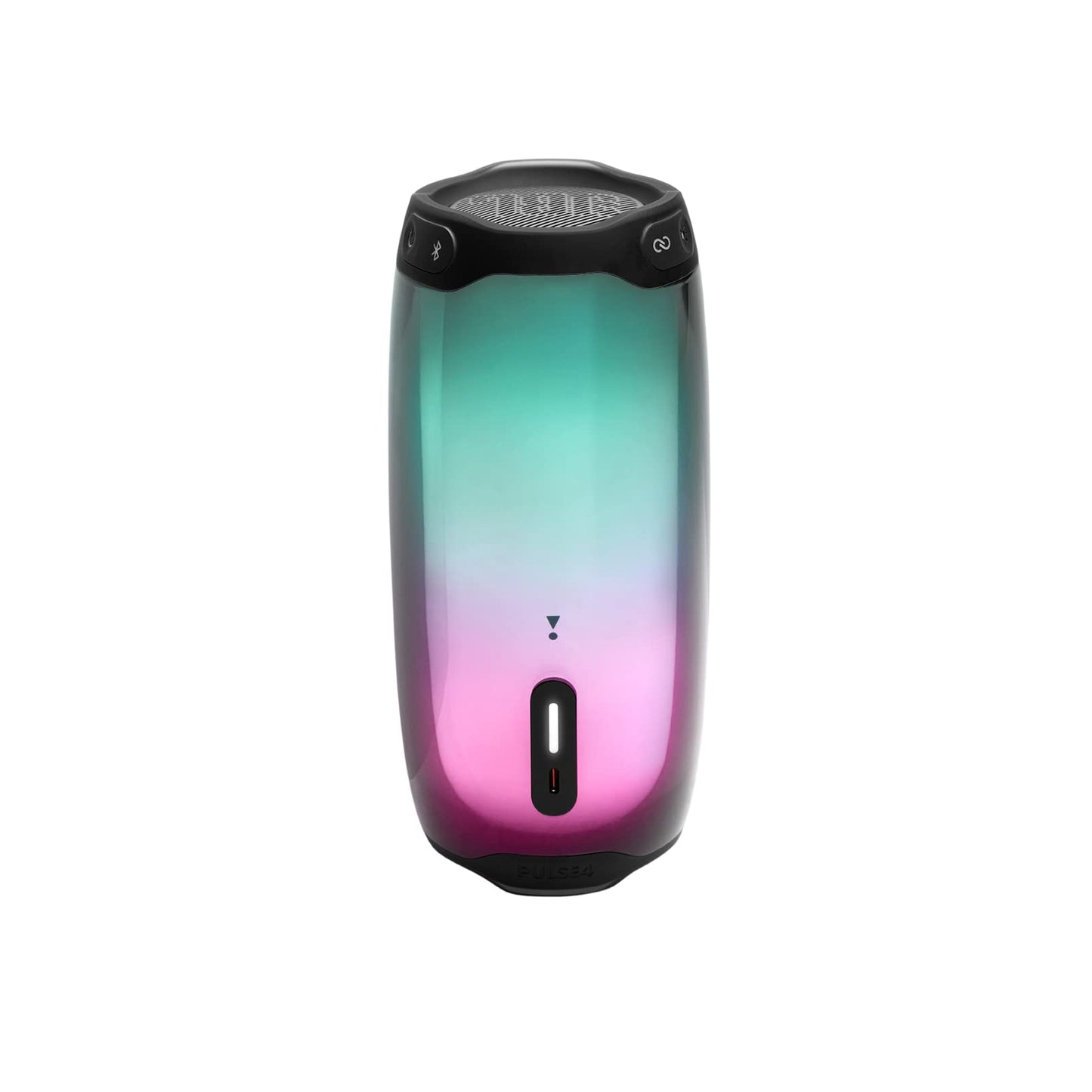 JBL Pulse 4 Waterproof Portable Bluetooth Speaker with Light Show - Black