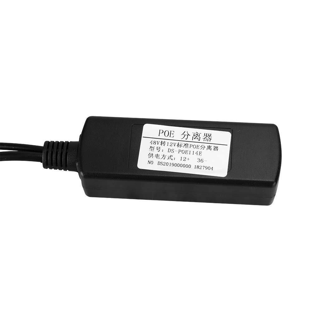 Sonew Gigabit Poe Splitter 48V to 12V Injector Power Supply for