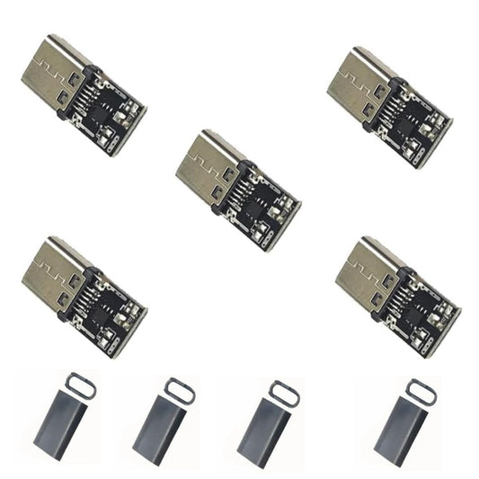 5PCS USB-C PD QC 5V 9V 12V 15V 20V DC Fixed Voltage Power Trigger Module 5A for Household Electronics Routers CCTV IP Cameras Speaker Power Interface…