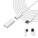 Wyze 20ft Outdoor Extension Cable for Wyze Cameras, IP67 Waterproof, Compatible with Wyze Cam v4, Wyze Cam Pan v3, Wyze Cam OG, Indoor, White