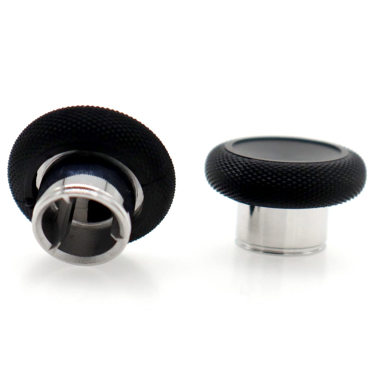 PartEGG 2X Standard Height Sticks Magnetic Analog Concave Short Thumbstick Replacement for Xbox Elite Controller Series 2 - Black