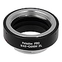 Fotodiox Pro Lens Mount Adapter Compatible with M42 (42mm x1 Thread Screw Mount) Lens to Canon XL Mount Video Camera. XL-1, XL-1s, XL-2, XL-H1 HDV