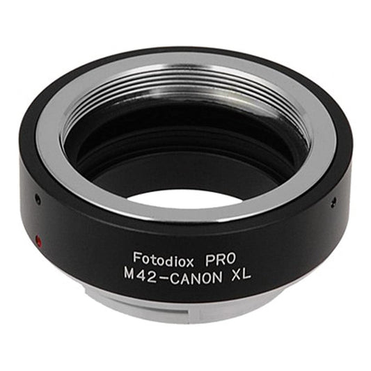Fotodiox Pro Lens Mount Adapter Compatible with M42 (42mm x1 Thread Screw Mount) Lens to Canon XL Mount Video Camera. XL-1, XL-1s, XL-2, XL-H1 HDV