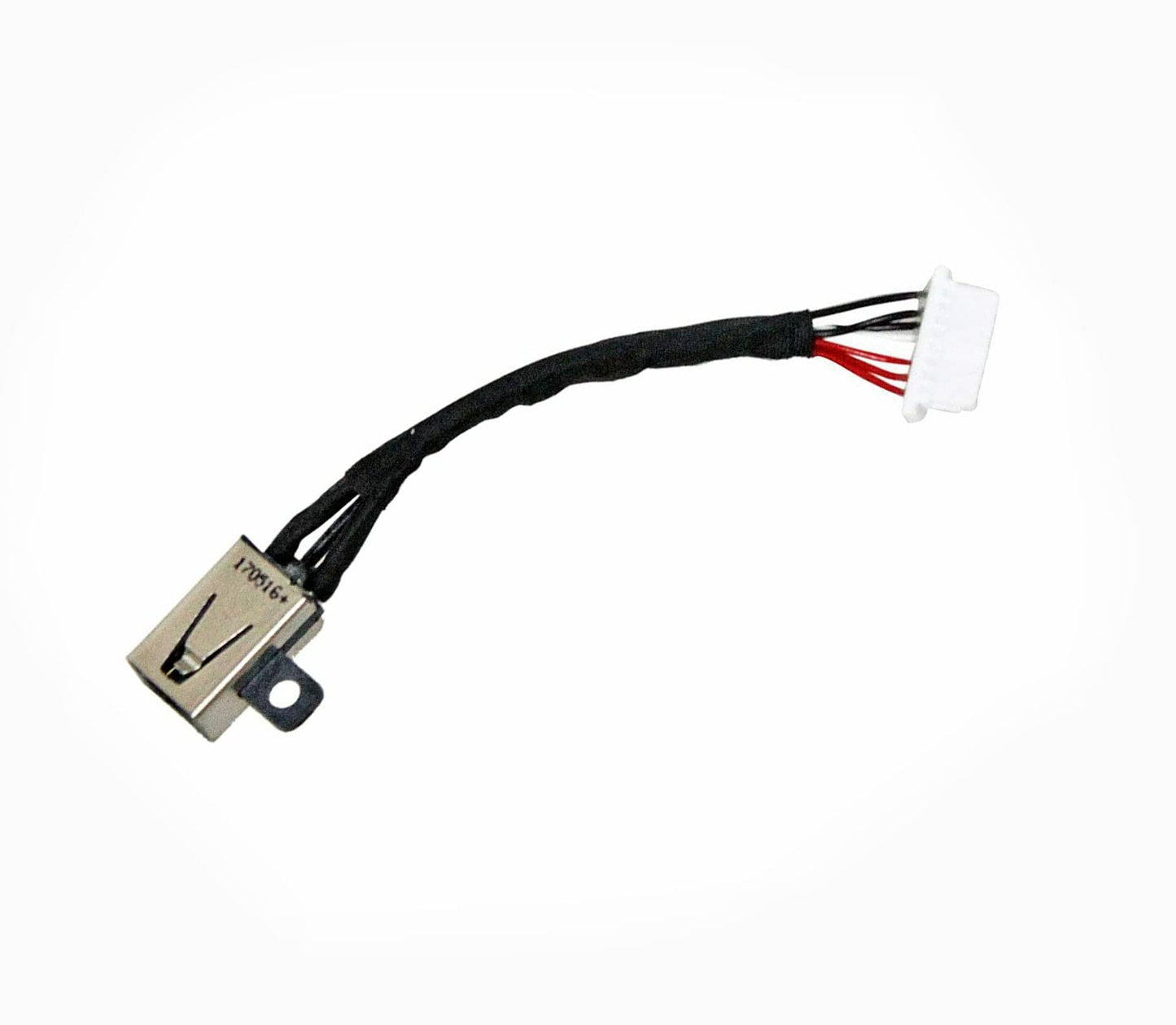Fleshy Leaf DC Power Jack Charging Port Cable Replacement for Dell Inspiron 7586 7786 2-in-1 7778 7779 7386 13 7390 15 7586 17 7786 7791 Series Laptop