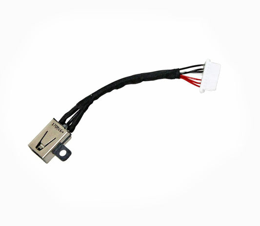 Fleshy Leaf DC Power Jack Charging Port Cable Replacement for Dell Inspiron 7586 7786 2-in-1 7778 7779 7386 13 7390 15 7586 17 7786 7791 Series Laptop