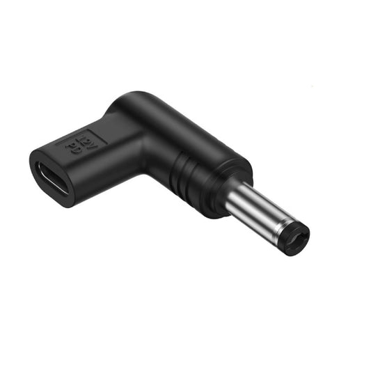Female USB C to Male DC 5.5mm x 2.1mm Converter, 12V 3A USB Type C Input to DC5521 Output Adapter, work with PD Charger/Power bank and C to C Cable.