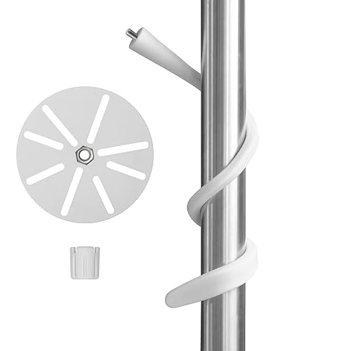Haoyou Universal Flexible Twist Mount Bracket for Ring/Blink/Wyze/Eufy/Arlo/Google Nest and Other Security Cameras (White)