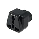 UPS IEC C14 to Universal Female AU US UK EU C13 Socket Power Adapter AC Plug