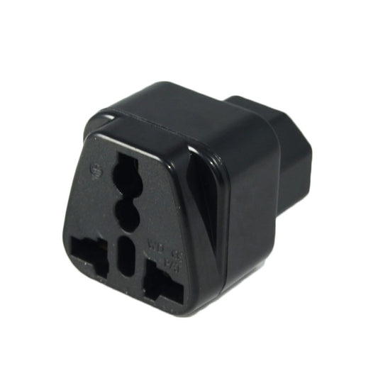 UPS IEC C14 to Universal Female AU US UK EU C13 Socket Power Adapter AC Plug