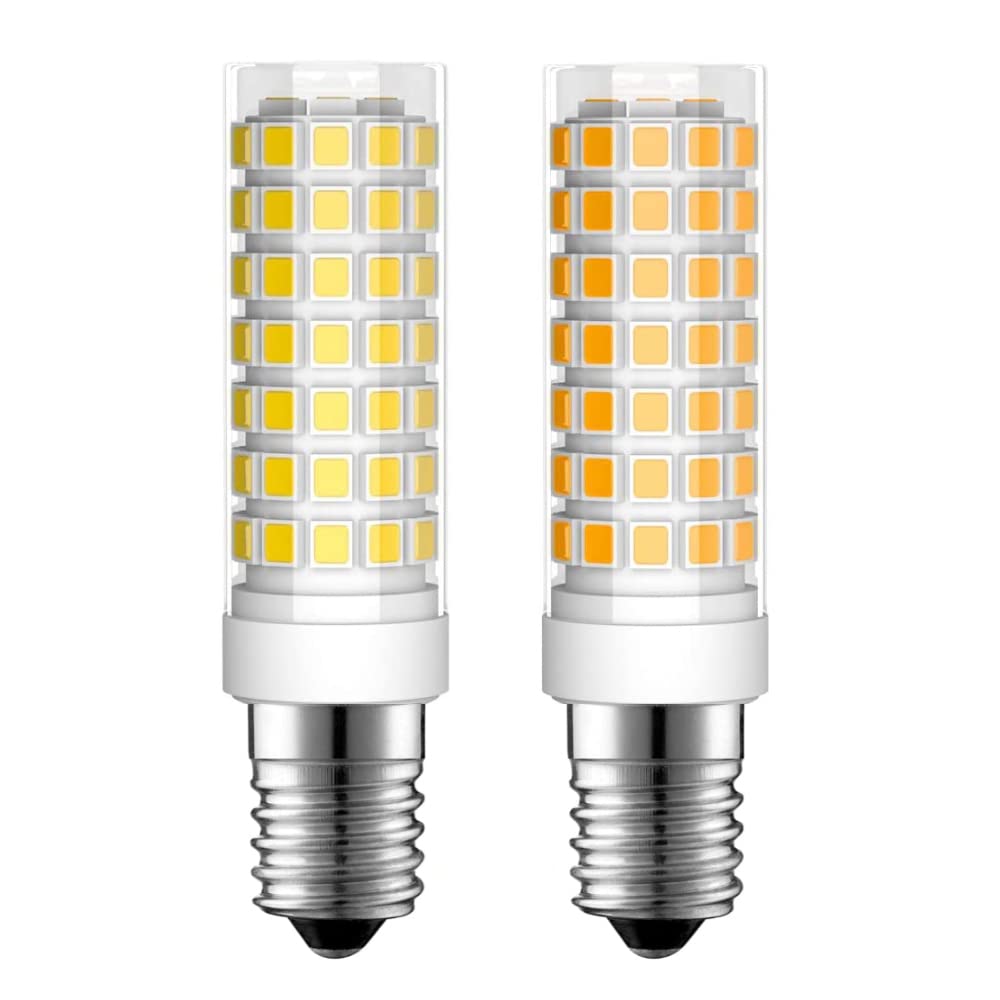 SZKOV 2-Pack E14 LED Bulb European Base 8W Refrigerator E14 Cooker Hood Bulb 4173175 Oven Light Bulb for Whirlpool RBD305PVS02 Oven AC120V Whirlpool