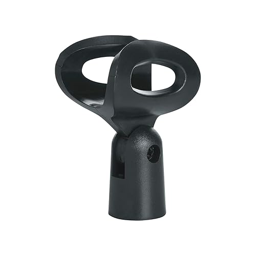 Gator Frameworks Wired Microphone Clip fits both US And Euro Hardwired Mics (GFW-MIC-CLIP)