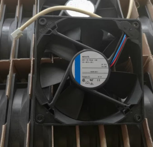 4414FL DC 24V 50mA 1.2W 120x120x25mm 2-Wire Inverter Cooling Fan