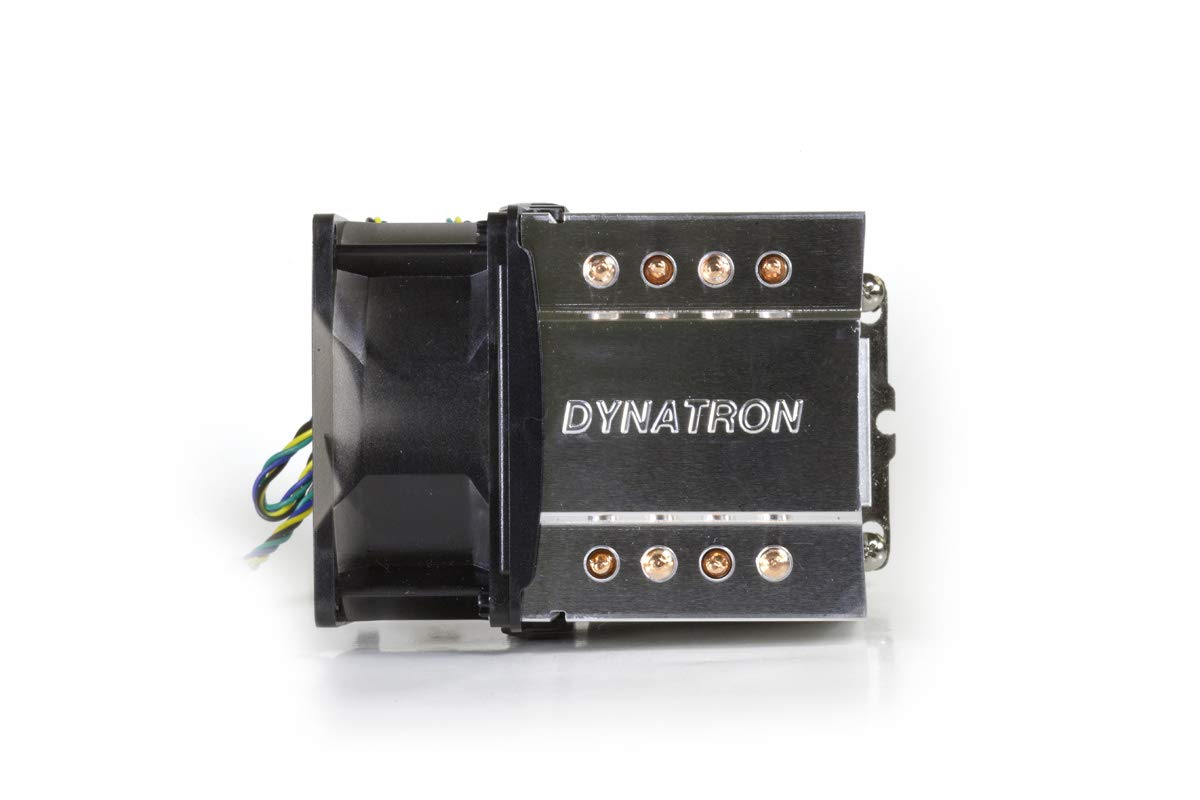 Dynatron 242290 Fn A19 Amd Socket Am4 80x80x38mm Fan For 3u Server And Up Brown Box