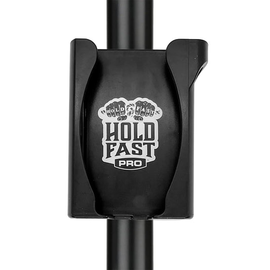 Hold Fast Pro Golf Cart Phone Holder - Universal Phone Caddy for Golf Carts & Boats - Secure Mount for Square Struts & Round Poles - Fits Large Phones