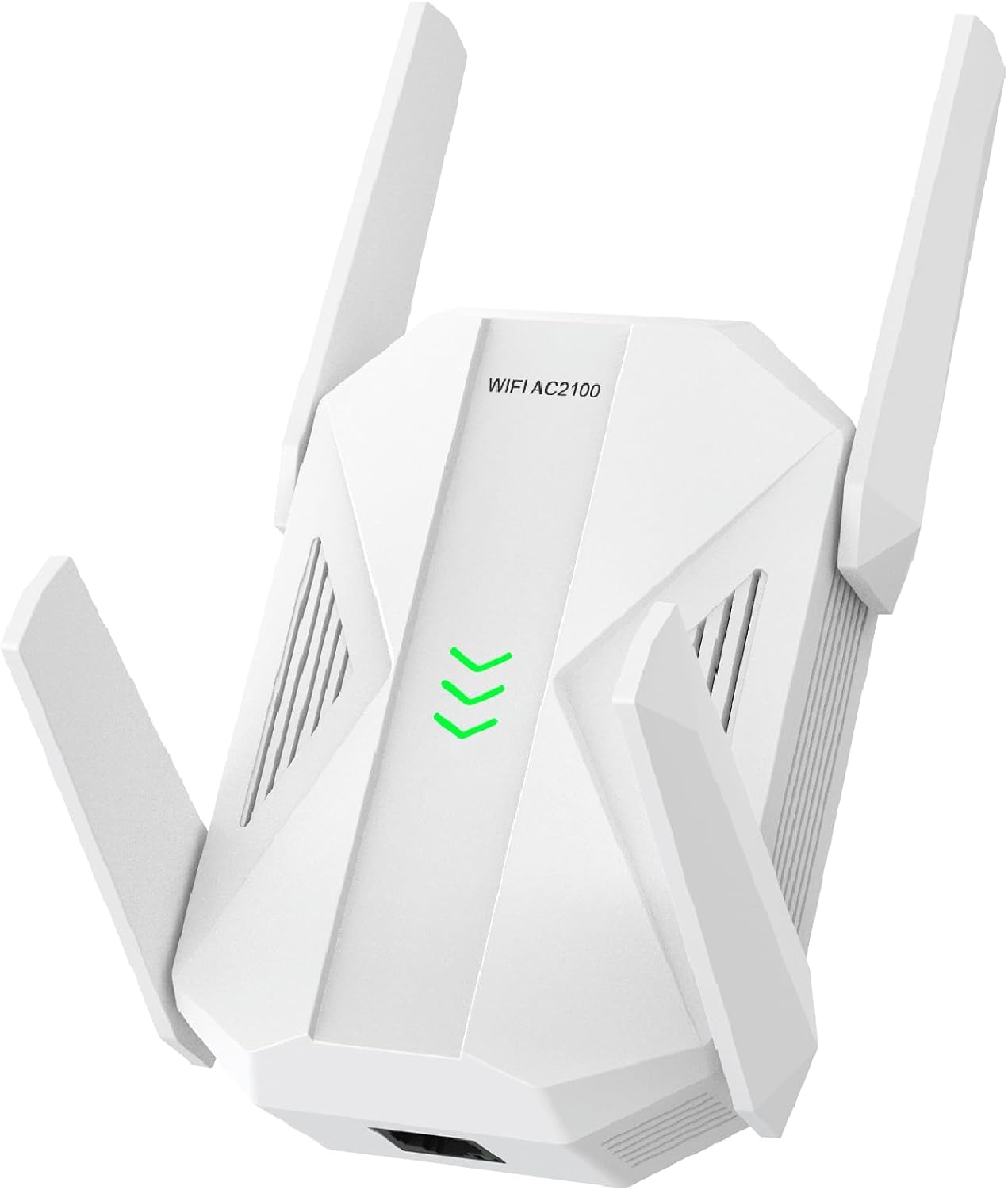 2100Mbps WiFi Extender -AC2100 WiFi Extender Signal Booster with Gigabit Ethernet Port, WiFi Booster Dual-Band(5.8G&2.4G) Coverage to 12888 sp.ft