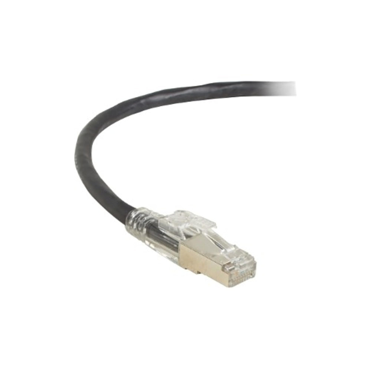 Black Box CAT6 250MHZ STR SFTP PVC LK SNG BK 6FT