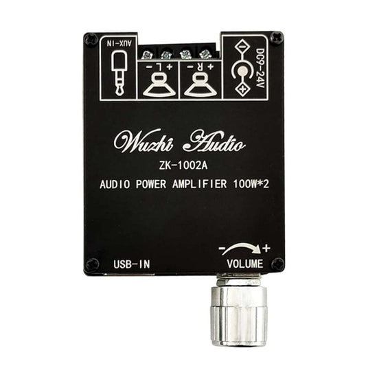 ZK-1002A Audio Digital Amplifier Module 2.0 Stereo Dual Channel 100 W + 100 W