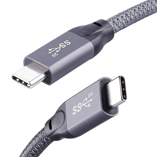 QCEs USB C to USB C Cable 10Ft, USBC 3.2 Gen 2 Cable 4K Video 100W PD Charging Cable, 20Gbps Data for USB4/Thunderbolt 3/4 Compatible with MacBook