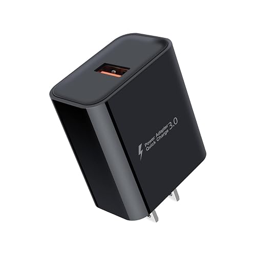 USB Charger Plug,Quick Charge 3.0 Fast Charging Block Wall Charger Cube Box for iPhone,Samsung Galaxy S23 A14 A54 S22 S21 Note20 S10 A10e S9 S8 A53