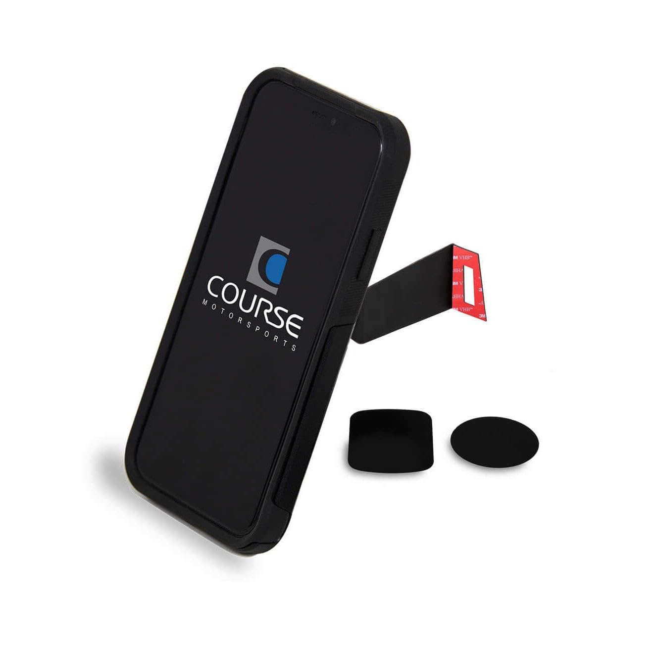 Course Motorsports Direct Fit Phone Mount - Dodge Charger (2011-Present) Cradle Head - No Charging Manual Closing (Black) Right