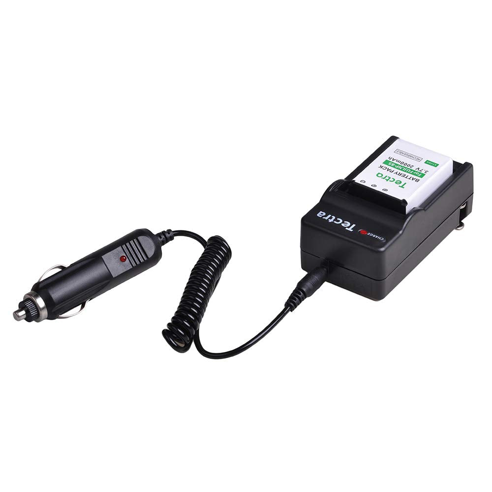 Tectra 2-Pack NP-85 Battery and Charger Kits for Fujifilm FinePix S1, FinePix SL240, FinePix SL260, FinePix SL280, FinePix SL300, FinePix SL305