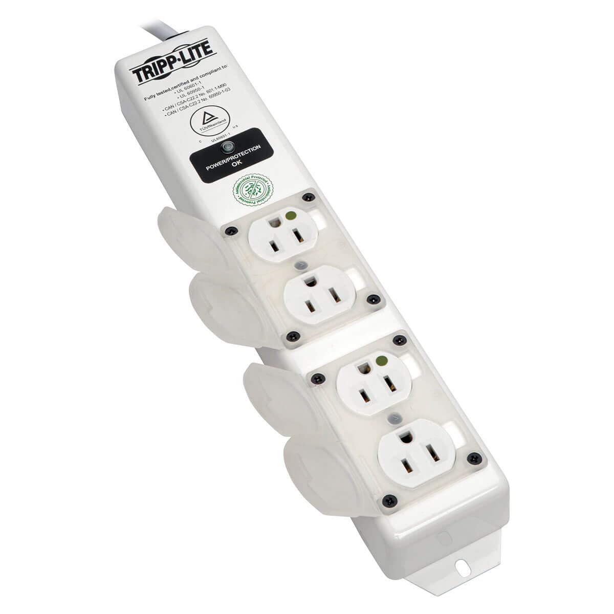 Tripp Lite Medical-Grade Surge Protector Power Strip, 4 Hospital-Grade Outlets, 6 ft. Cord, for Patient-Care Vicinity- UL60601-1 (SPS406HGULTRA)