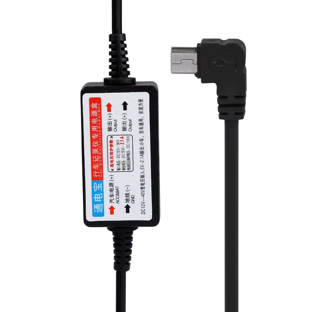 Universal Micro USB 12V to 5V Converter for Powering The Dashcam Car Tablet Android DVR Camcorder Recorder -/10inch