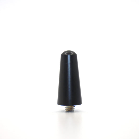Universal Car Antenna Delet Replacement Short 1.2 inch, AM/FM Roof Mount Car Radio Antenna Mast, Aluminum Antenna with M4 M5 M6 Threaded Adapter (1.2